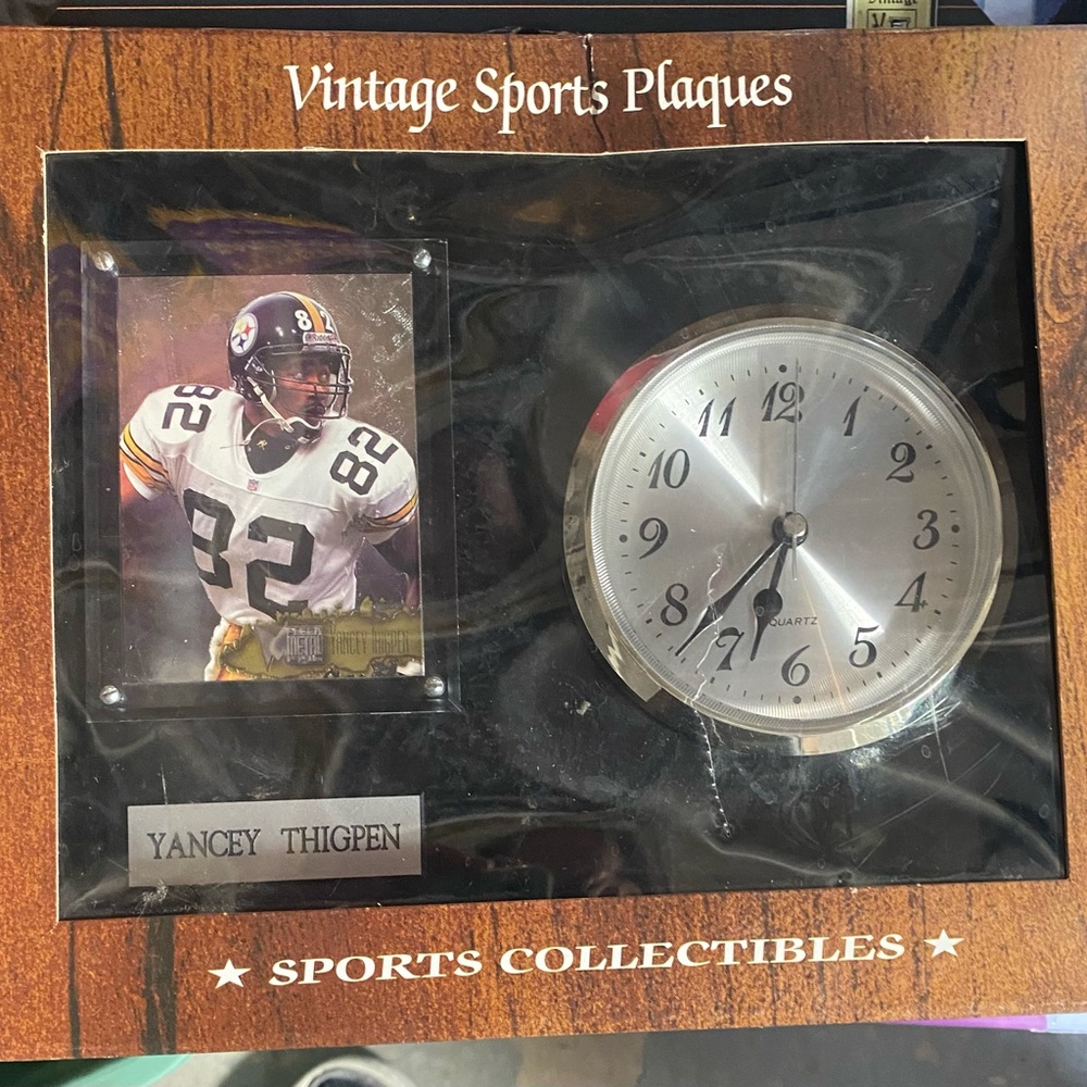 Wall Clock with Silver Accents
